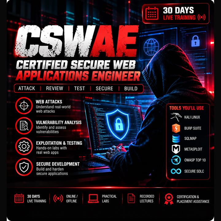 CSWAE Certified Secure Web Applications Engineer course thumbnail