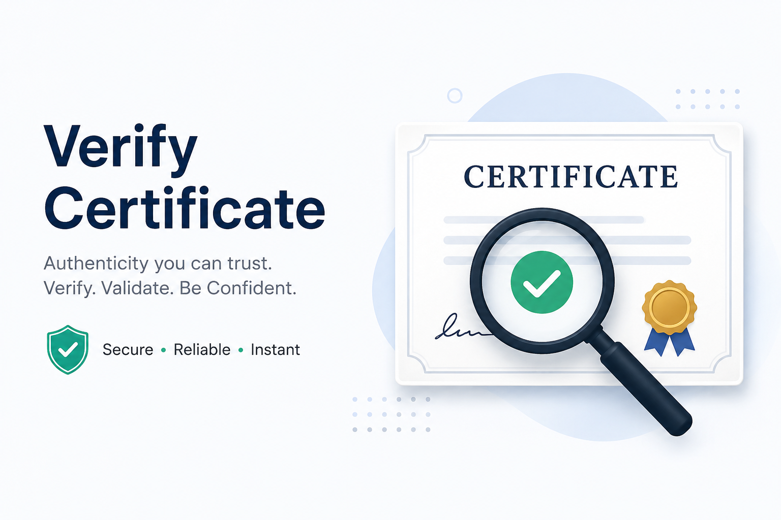 Verify certificate
